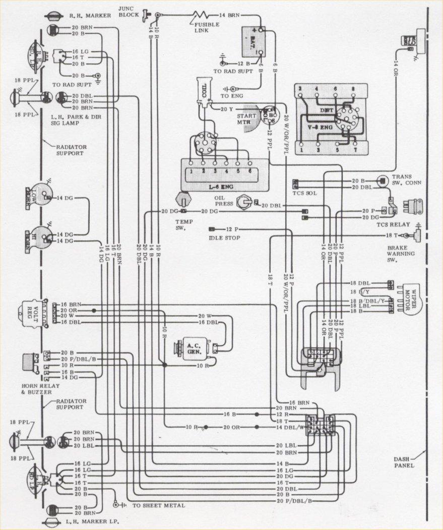 1972 camaro wiring