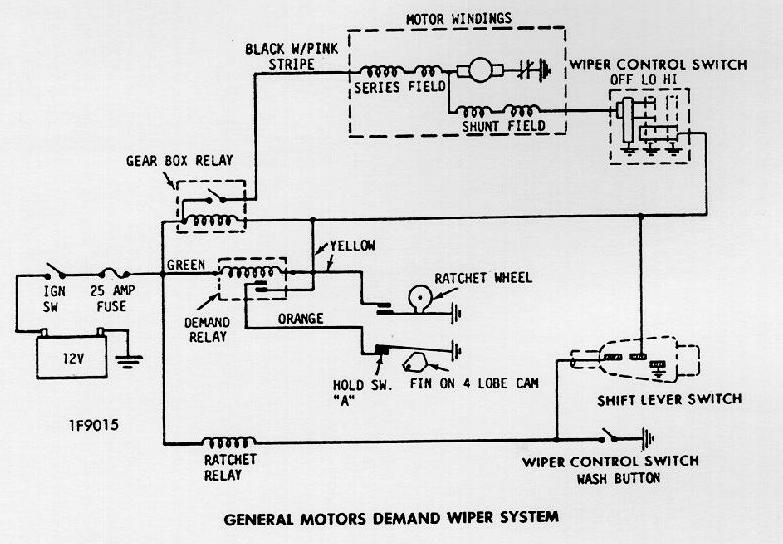 Chevy Windshield Wiper Wiring Diagram