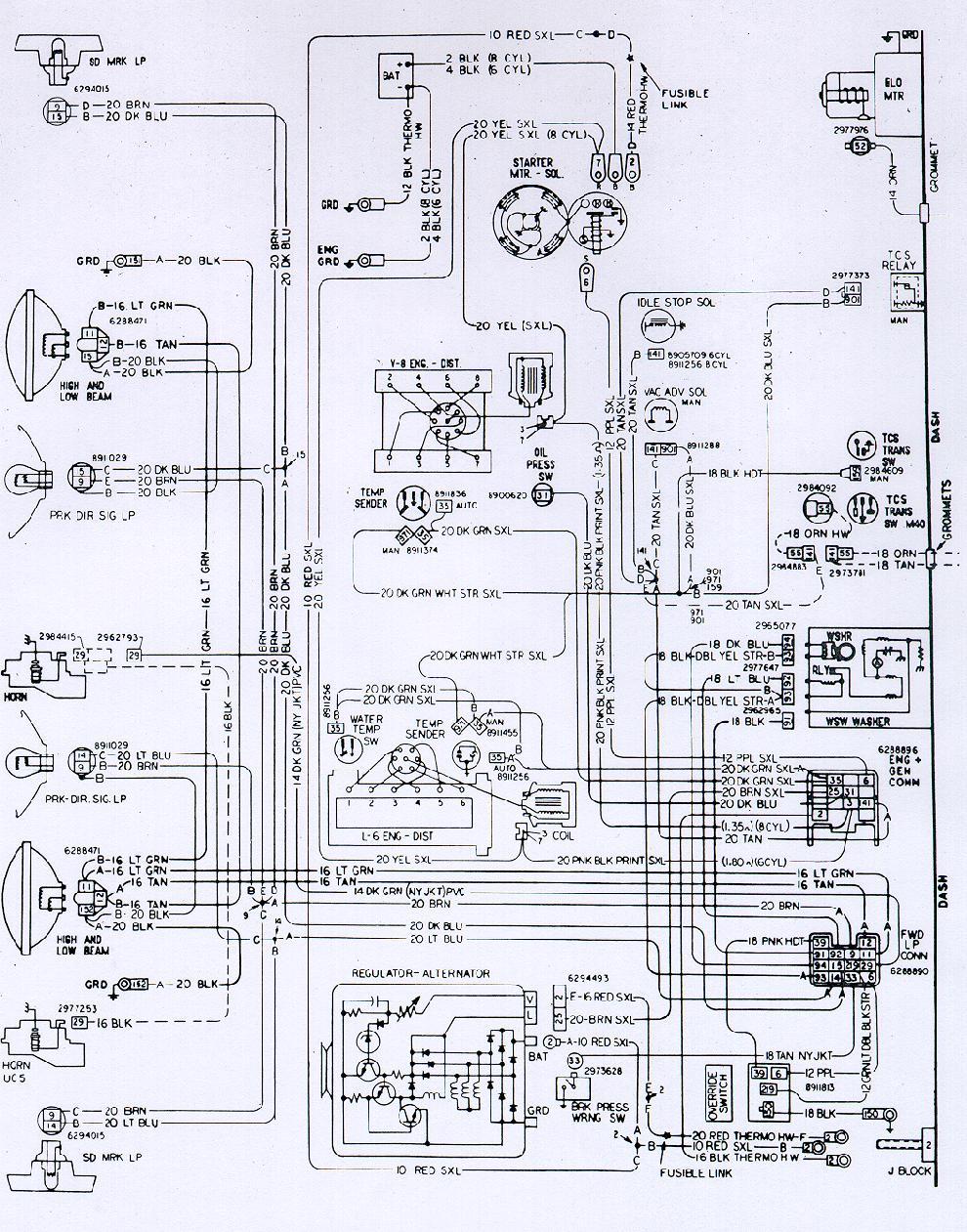 Chevy Starter Wiring