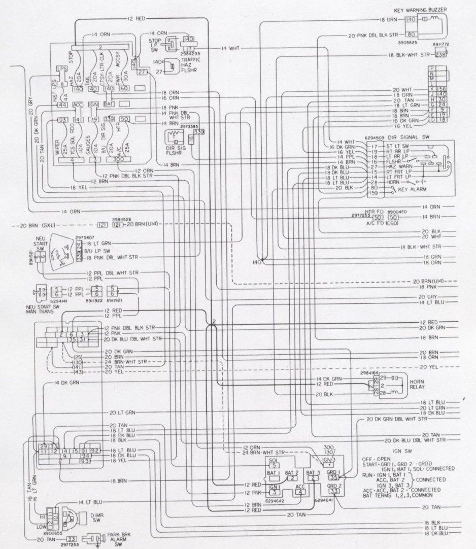 71 Firebird Wiring Diagram | Wiring Library