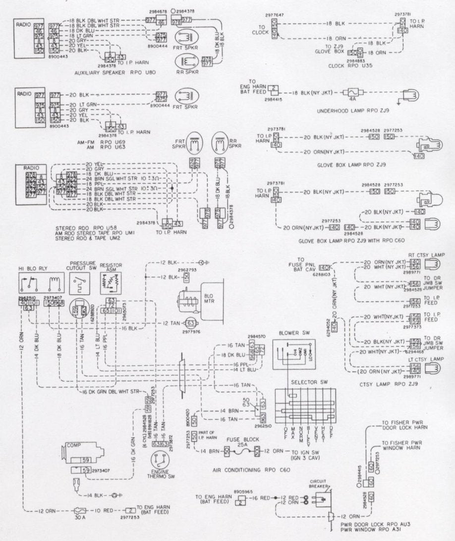 Camaro Wiring & Electrical Information