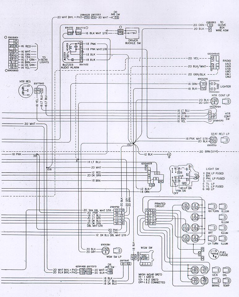 1980 Camaro PDM, Assembly & Service Info