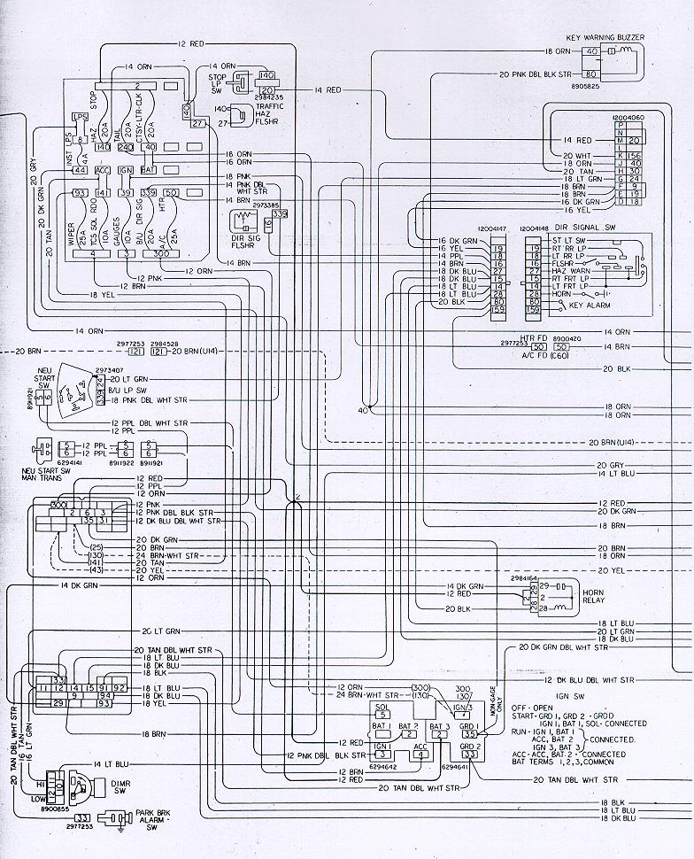 1980 Camaro PDM, Assembly & Service Info